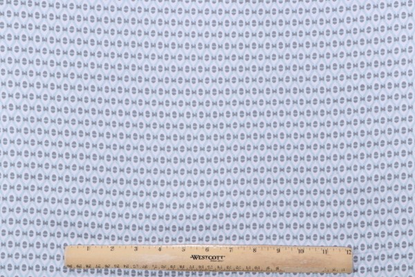Click for 1.63 Yards Covington Fairmont Printed Cotton Twill Drapery Fabric in Mist Covington Fairmont Printed Cotton Twill Drapery Fabric in Mist