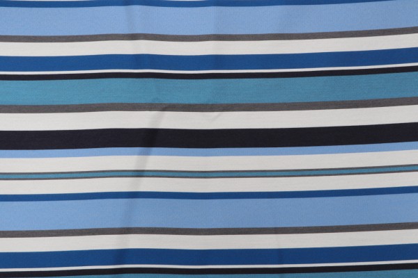 Arc Com Sonata Stripe 63060-11 Woven Outdoor Fabric in Ocean 