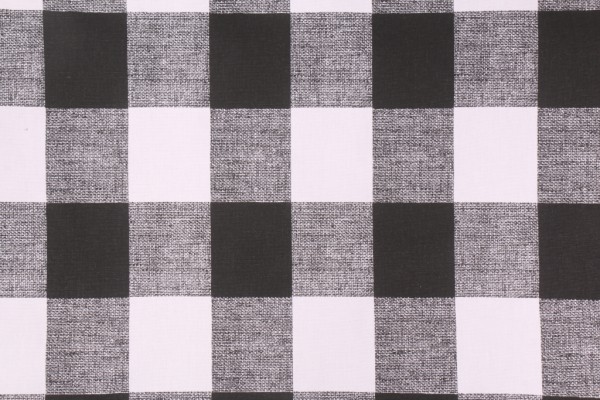 Click for 2.5 Yards Premier Prints Anderson Printed Cotton Drapery Fabric in Black Premier Prints Anderson Printed Cotton Drapery Fabric in Black