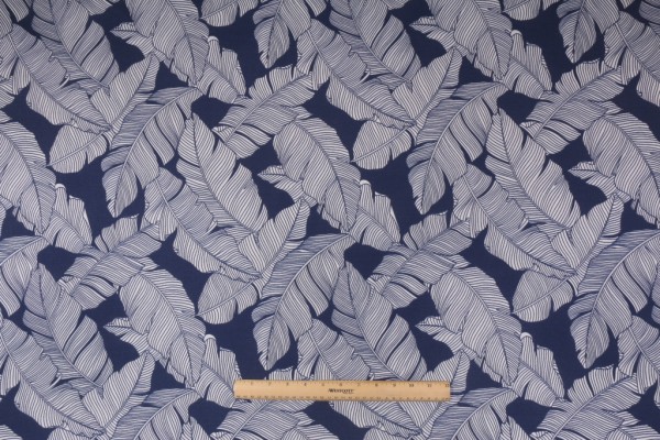 Richloom Carano Printed Polyester Outdoor Fabric in Nautical