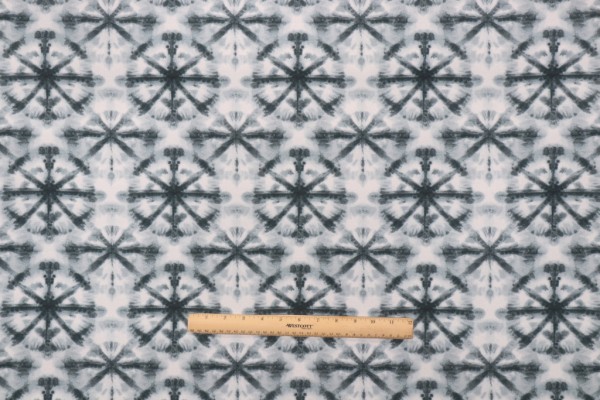 PK Lifestyles Tie Dye Orbs Printed Polyester Outdoor Fabric in Ink