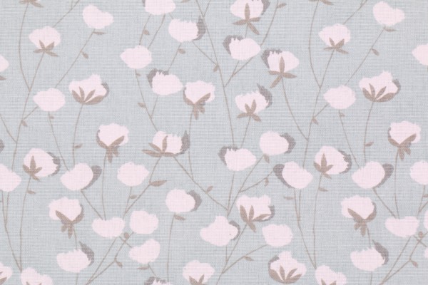 Premier Prints Cotton Belt Printed Cotton Drapery Fabric in Spa Blue