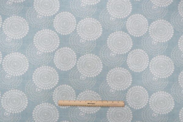 Click for 1 Yards Ellen Degeneres Pasadena Printed Cotton Drapery Fabric in Fog Ellen Degeneres Pasadena Printed Cotton Drapery Fabric in Fog