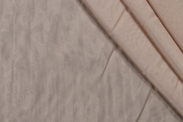 Inaaya Sheer Solid Woven Decorator Fabric in Stone