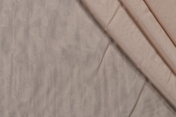 Inaaya Sheer Solid Woven Decorator Fabric in Stone