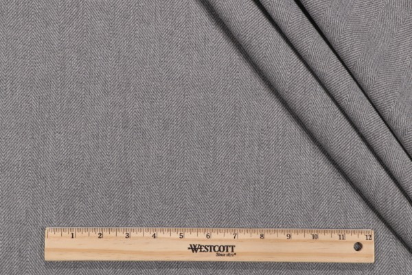 Holly Hunt Fedora 376/04 Woven Solution Dyed Acrylic Outdoor Fabric in Black Salt