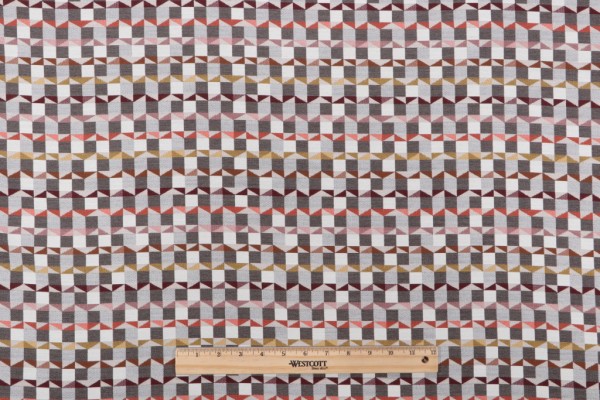 Click for 5.5 Yards Standard Textiles Zion Woven Outdoor Fabric in Henna Standard Textiles Zion Woven Outdoor Fabric in Henna