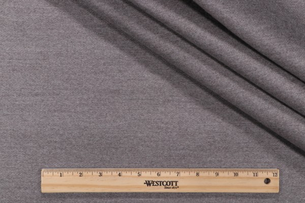 Justin David Vauxhall Woven Solution Dyed Acrylic Outdoor Fabric in Brushed Steel