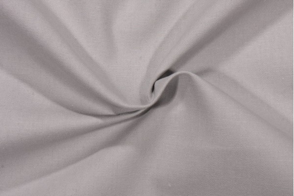 Premier Prints Dyed Solid Cotton Drapery Fabric in Storm Gray