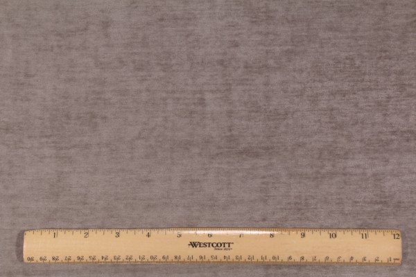 Crypton Lush High Performance Velvet Chenille Upholstery Fabric in Linen