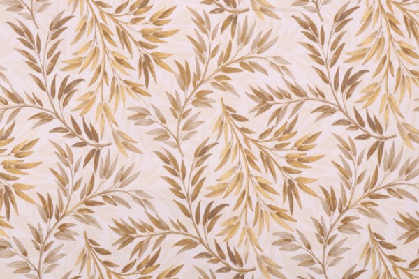 Tommy Bahama Bimini Beach Printed Cotton Twill Drapery Fabric in Lemongrass
