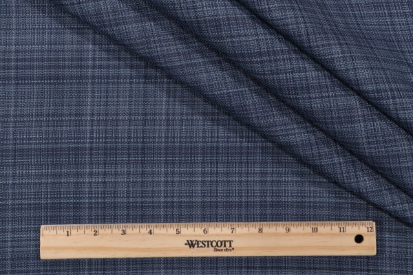 Kelvin Woven Outdoor Fabric in Indigo