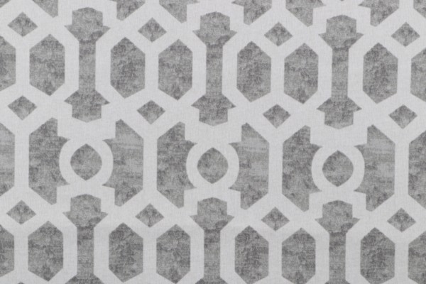 1 Yard Mill Creek Scobey Printed Polyester Outdoor Fabric in Slate