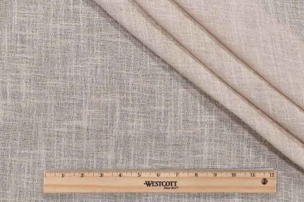 Click for 3.5 Yards Addison Sheer Woven Drapery Fabric in Beige Addison Sheer Woven Drapery Fabric in Beige