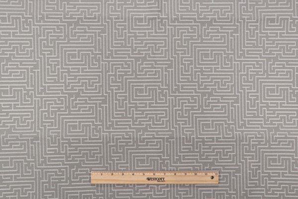 Click for 1.88 Yards Puzzled 69141-054 Woven Upholstery Fabric in Nickel Puzzled 69141-054 Woven Upholstery Fabric in Nickel