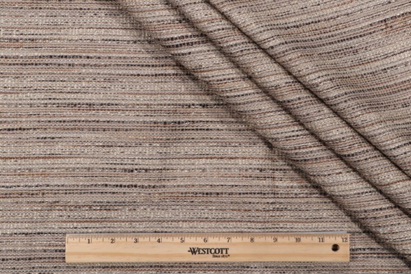 Bon Voyage Woven Upholstery Fabric in Pepper