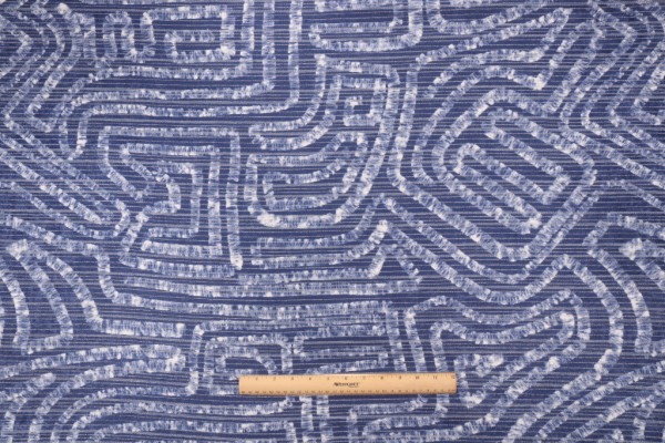 PK Lifestyles Streamer Woven Upholstery Fabric in Midnight