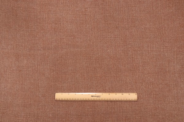 PK Lifestyles Vintage Linen Woven Decorator Fabric in Cognac