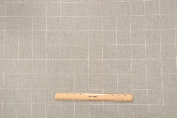 PK Lifestyles Concord Pane Woven Upholstery Fabric in Mist