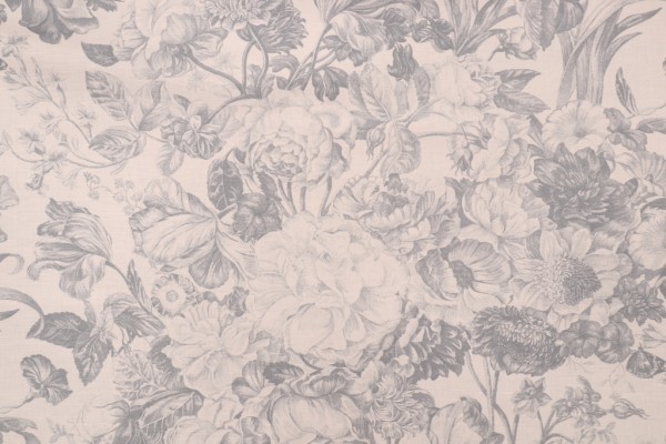 PK Lifestyles Forestry Toile Printed Linen Blend Drapery Fabric in Quarry