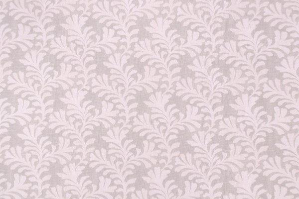 Waverly Milly Printed Cotton Drapery Fabric in Cloud