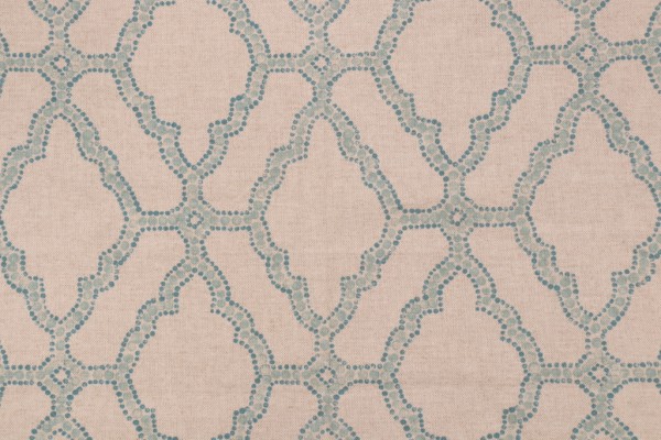 Click for 0.63 Yards Lacefield Kai-Danish Linen Printed Cotton Blend Drapery Fabric in Capri Lacefield Kai-Danish Linen Printed Cotton Blend Drapery Fabric in Capri