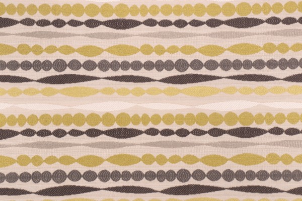 Mod Stripe Woven Upholstery Fabric in Lime