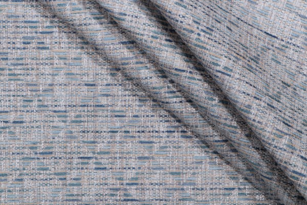 Golding Mascarade Woven Upholstery Fabric in Azul