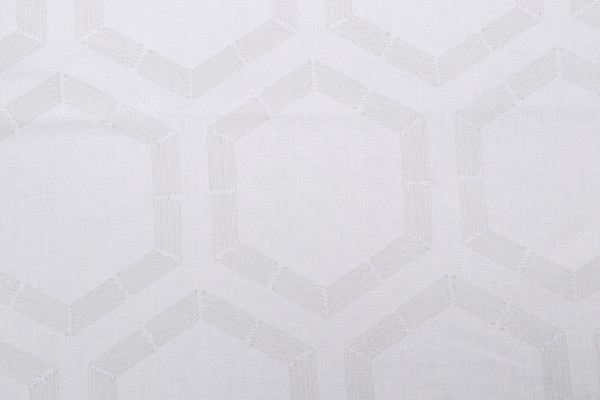 Click for 0.75 Yards Valiant Fabrics Elixir Embroidered Drapery Fabric in Stone Valiant Fabrics Elixir Embroidered Drapery Fabric in Stone