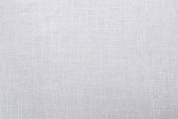 Click for 0.75 Yards Valiant Fabrics Tristan Embroidered Drapery Fabric in Off-White Valiant Fabrics Tristan Embroidered Drapery Fabric in Off-White