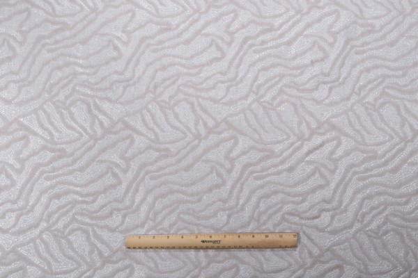 Click for 0.88 Yards Valiant Fabrics Paradox Embroidered Drapery Fabric in Beach Valiant Fabrics Paradox Embroidered Drapery Fabric in Beach