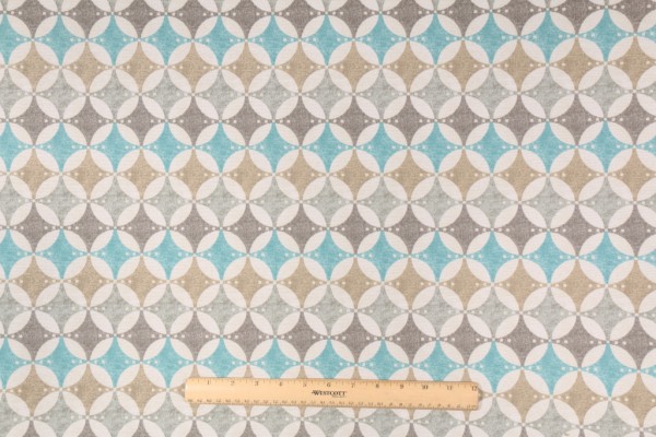 Click for 4.13 Yards Mill Creek Strabane Printed Polyester Outdoor Fabric in Oasis Mill Creek Strabane Printed Polyester Outdoor Fabric in Oasis