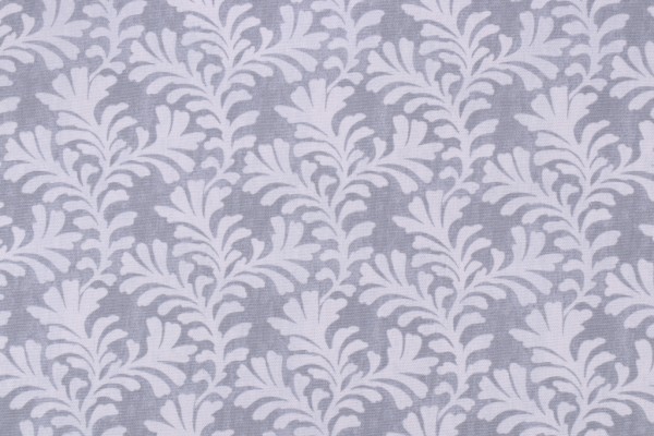 Waverly Milly Printed Cotton Drapery Fabric in Denim
