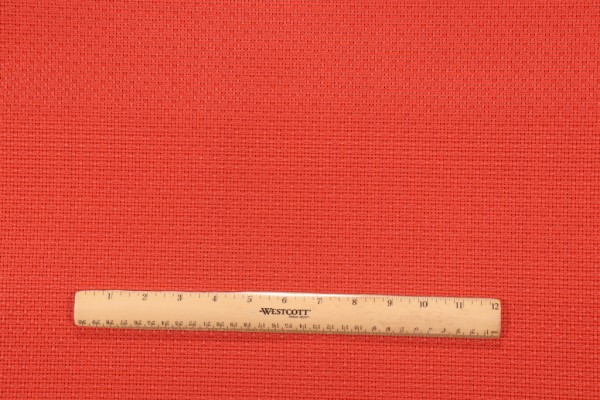 Patio Woven Vinyl Mesh Sling Chair Outdoor Fabric in Cinnabar
