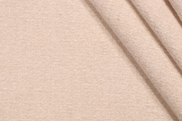Crypton Textured Woven High Performance Chenille Upholstery Fabric in Sand