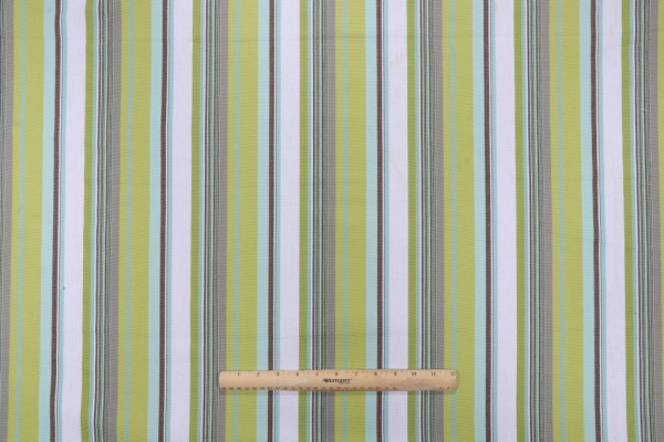 Stripe Woven Upholstery Fabric in Island