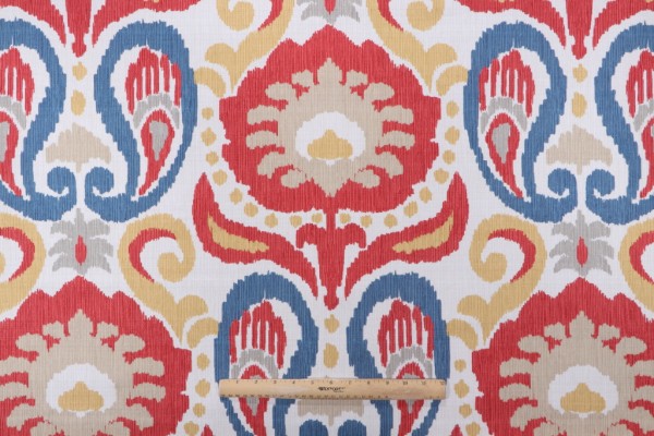 Kaufmann Saphira Printed Cotton Drapery Fabric in Fiesta