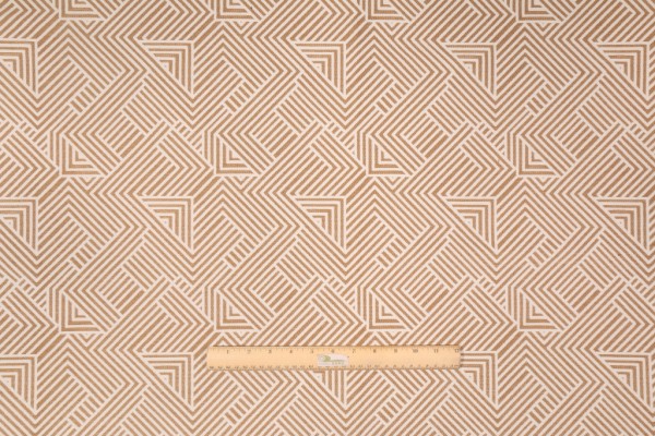 Click for 1.38 Yards Robert Allen Folded Maze BK Woven Upholstery Fabric in Amber Robert Allen Folded Maze BK Woven Upholstery Fabric in Amber