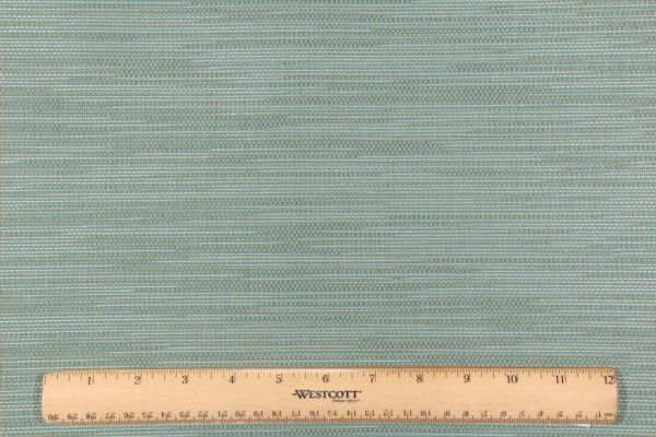 Phifertex Plus Woven Vinyl Mesh Sling Chair Outdoor Fabric in Straw/Mat Blue