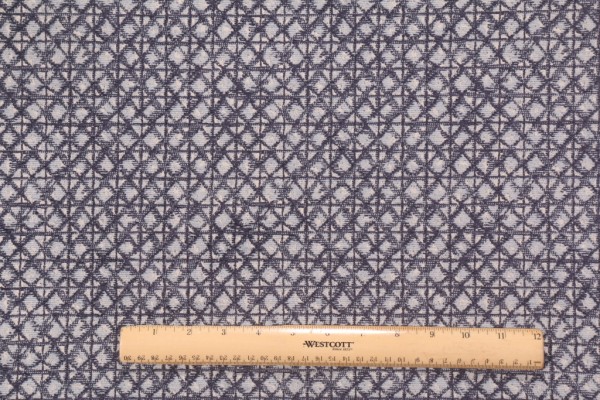 Waverly Saltaire Chenille Upholstery Fabric in Lapis