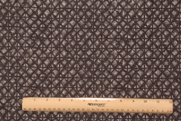 Waverly Saltaire Chenille Upholstery Fabric in Ash