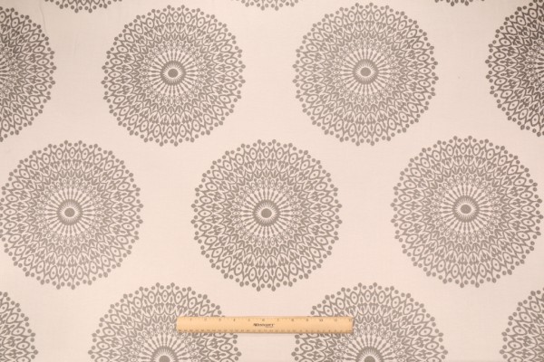 Robert Allen Sol Italian Tapestry Upholstery Fabric in Sterling