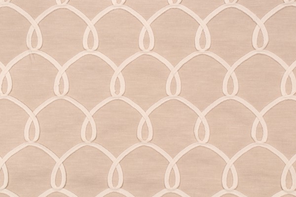 Click for 0.5 Yards Waverly Penelope Emb Embroidered Drapery Fabric in Linen Waverly Penelope Emb Embroidered Drapery Fabric in Linen