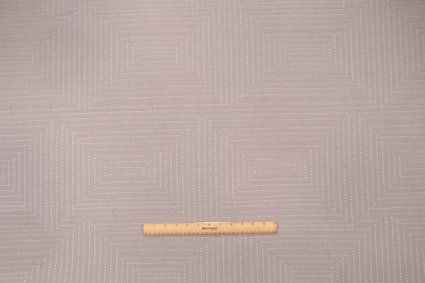 Ellen Degeneres Pollenca Matelasse Decorator Fabric in Smoke
