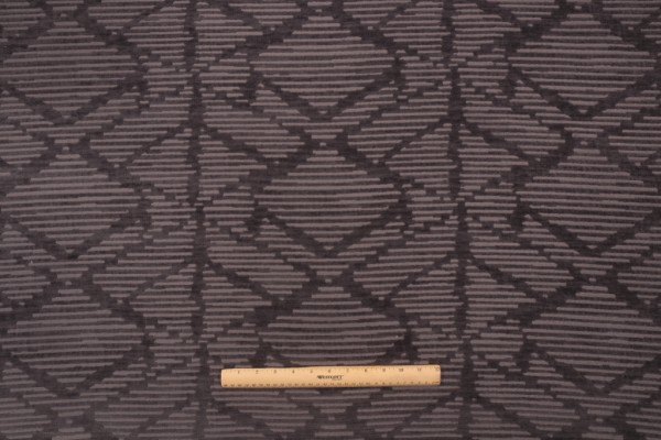 Click for 0.63 Yards Novogratz Mirage Woven Chenille Upholstery Fabric in Char Novogratz Mirage Woven Chenille Upholstery Fabric in Char