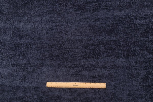 PK Lifestyles Teddy Woven Chenille Upholstery Fabric in Indigo