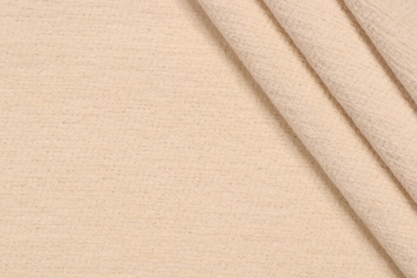 Clarence House Delray Woven Polyester Chenille Outdoor Fabric in Dune