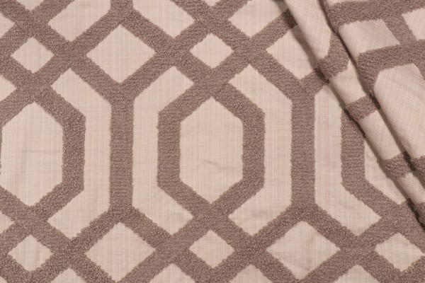 Click for 0.88 Yards Valiant Fabrics Tao Embroidered Drapery Fabric in Pewter Valiant Fabrics Tao Embroidered Drapery Fabric in Pewter