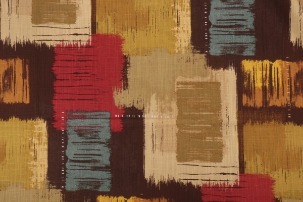 Covington Beyond Printed Cotton Drapery Fabric in 699-Earth