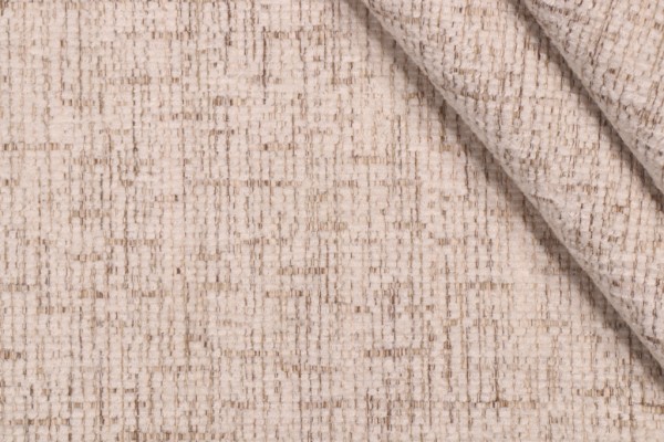 Covington Fluff Daddy Chenille Upholstery Fabric in 126-Alabaster